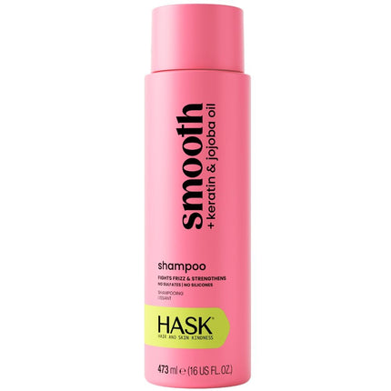 HASK Smooth + Keratin & Jojoba Oil Shampoo - 473ml