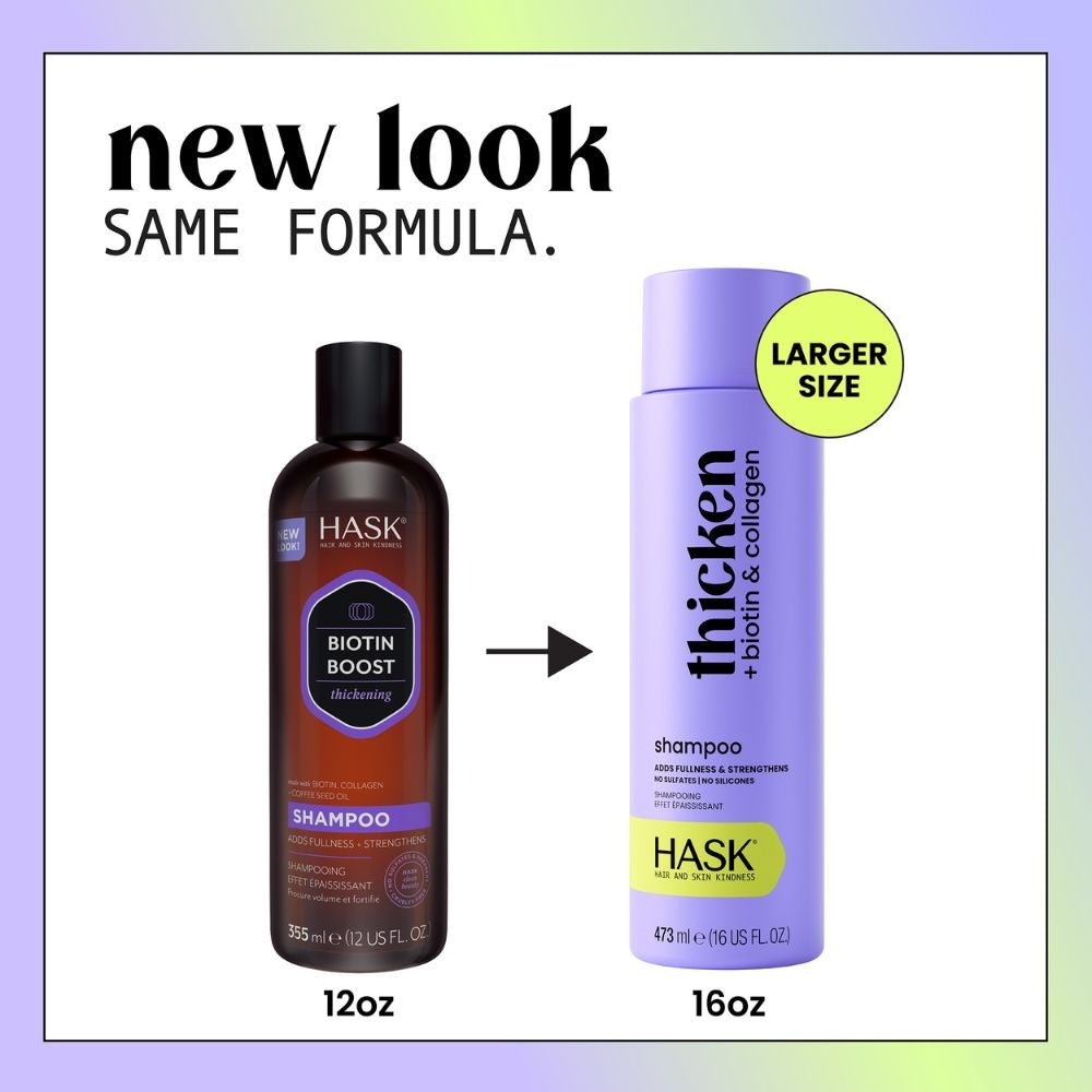 HASK Thicken + Biotin & Collagen 5-in-1 Leave-In Spray - 175ml