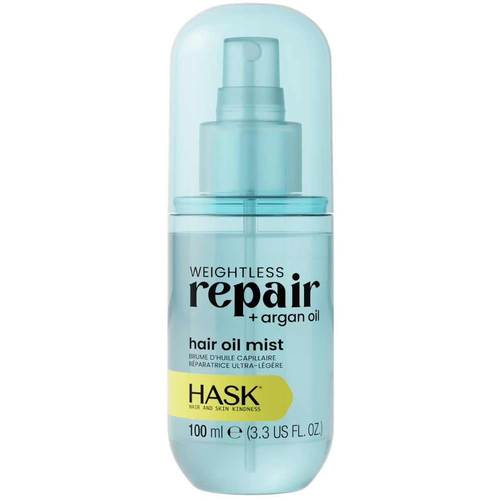 HASK Weightless Repair + Argan Oil Hair Oil Mist - 100ml