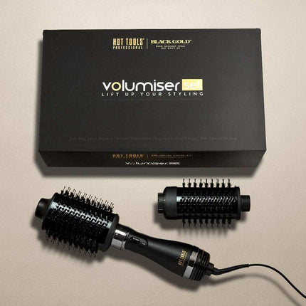 Hot Tools Volumiser Set Black Gold Föhnborstel