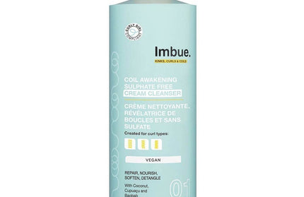 Imbue Curl Awakening Sulphate Free Cream Cleanser - 400ml
