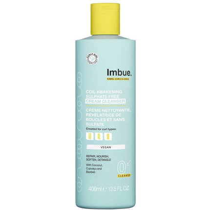Imbue Curl Awakening Sulphate Free Cream Cleanser - 400ml