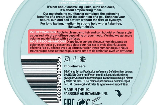 Imbue Curl Empowering Crème Gel