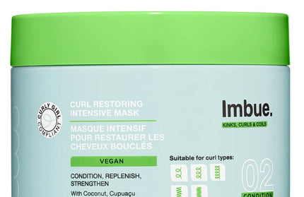 Imbue Curl Restoring Intensive Mask - 300ml