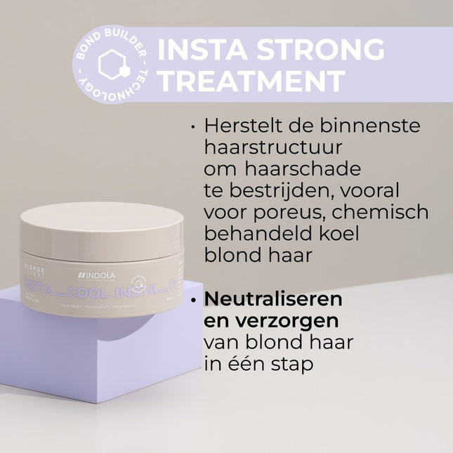 Indola Blonde Expert Insta Cool Treatment - 200ml