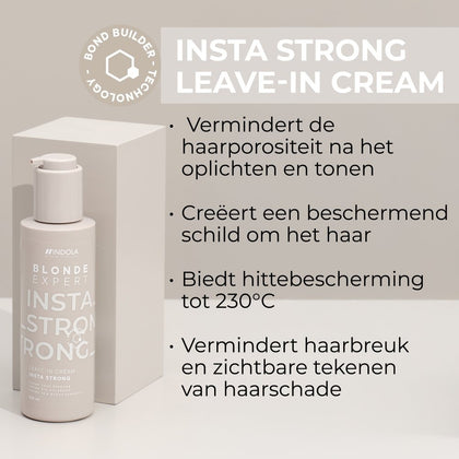 Indola Blonde Expert Insta Strong Leave-In Cream - 145ml