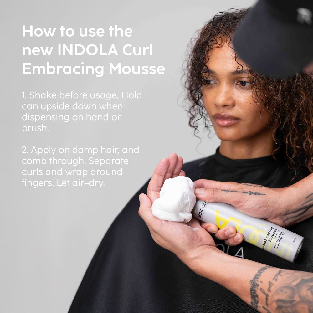 Indola Curl Embracing Mousse - 200ml