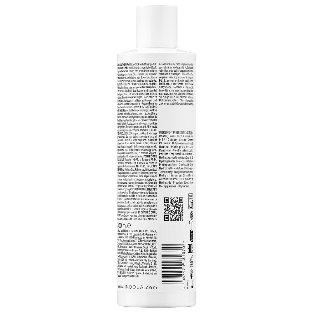 Indola Curl Therapy Cleanser - 300ml