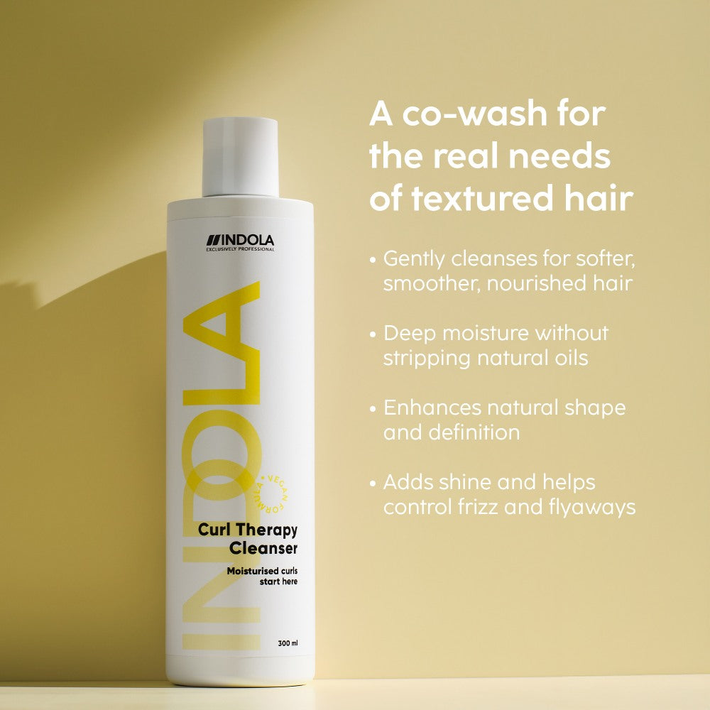 Indola Curl Therapy Cleanser - 300ml
