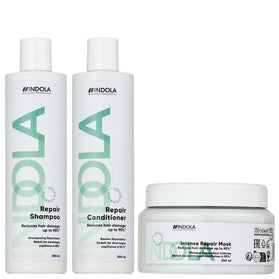 Indola Intense Repair Set - 300+300+250ml