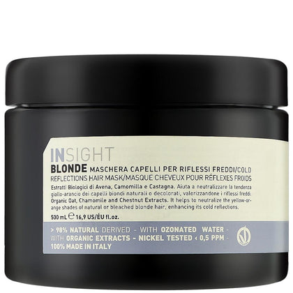 Insight Blonde Cold Reflections Hair Mask