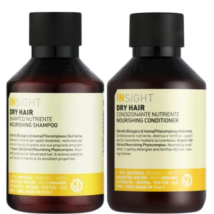 Insight Dry Hair Nourishing Travelsize Set  - 2x100ml