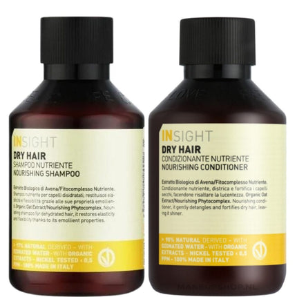 Insight Dry Hair Nourishing Travelsize Set  - 2x100ml