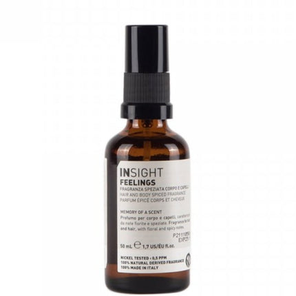 Insight Feelings Memory Of A Scent Hair & Body Spiced Fragrance - 50ml