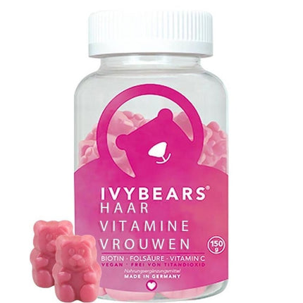 Ivybears Hair Vitamins voor Vrouwen 3 Mnd - 180st