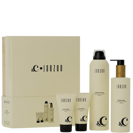 Janzen Gift Set &C Lychee Blossom & Shine - 2x250+2x40ml