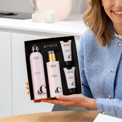 Janzen Gift Set &C Vanilla Peach & Happiness - 2x250+2x40ml