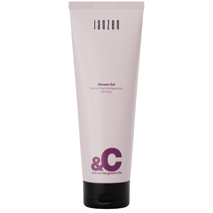 Janzen Shower Gel &C Vanilla Peach & Happiness - 250ml