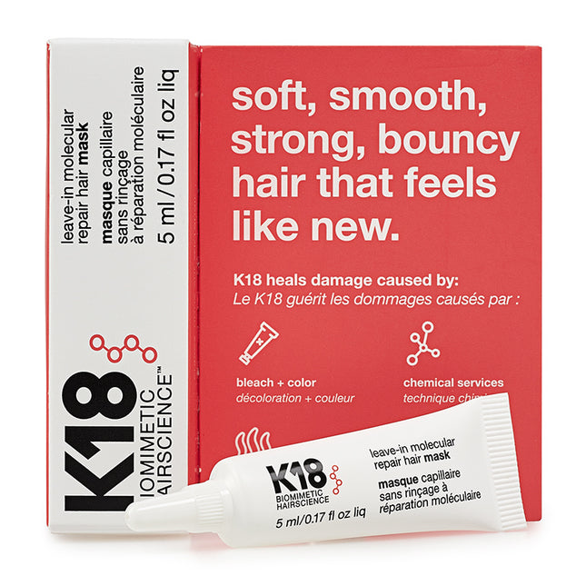 K18 Leave-In Molecular Repair Hair Mask - 5ml