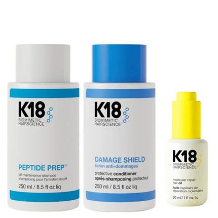 K18 Peptide Prep Trio Set