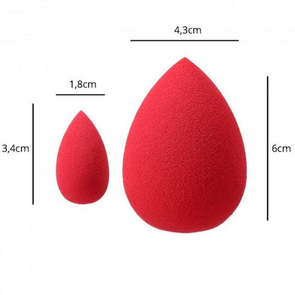 KASHŌKI Set of Raindrop Sponges Latex-free - 2st