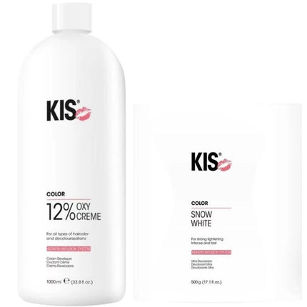 KIS Bleach & Developer Set - 1000ml+500gr