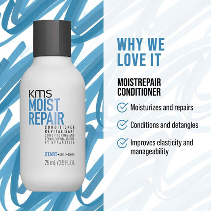 KMS Hair MoistRepair Travel Set - 100+50+30ml