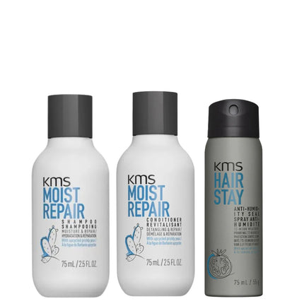 KMS Hair MoistRepair Travelsize Set - 3x75ml