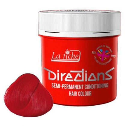 La Riche Directions Semi-Permanent Neon Red Color - 100ml