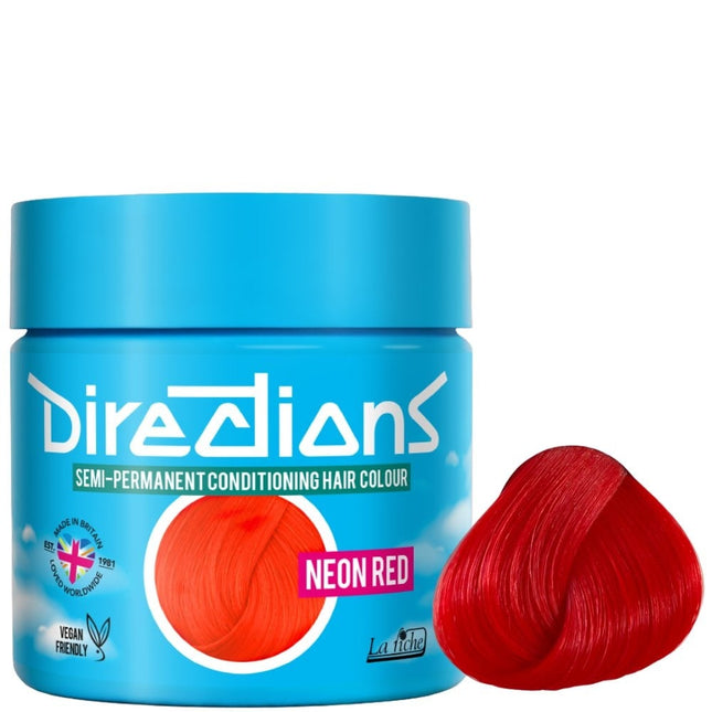 La Riche Directions Semi-Permanent Neon Red Color - 88ml