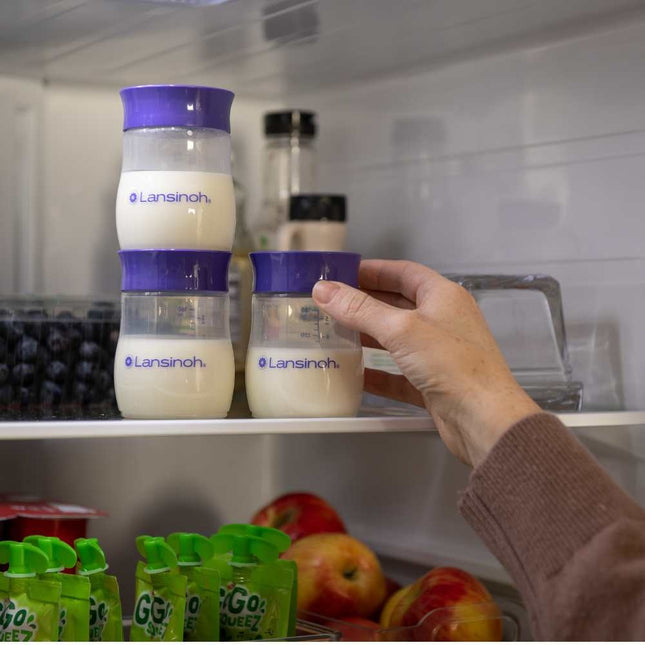 Lansinoh Moedermelkflesjes - 4x 160ml