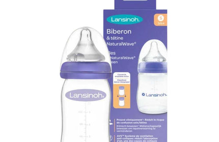 Lansinoh NaturalWave Babyfles - 160 ml - 1st