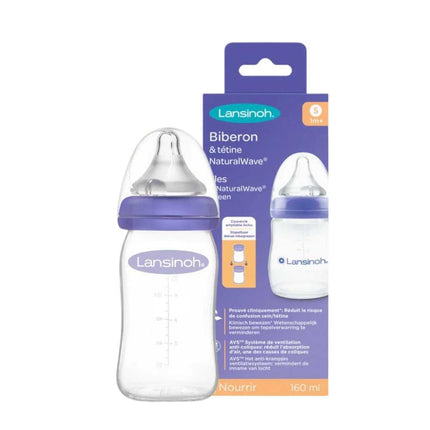 Lansinoh NaturalWave Babyfles - 160 ml - 1st