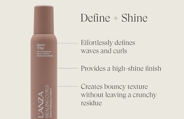 LANZA Healing Curls Butter Whip - 168ml