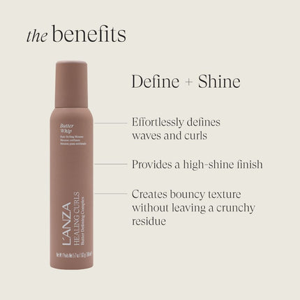 LANZA Healing Curls Butter Whip - 168ml