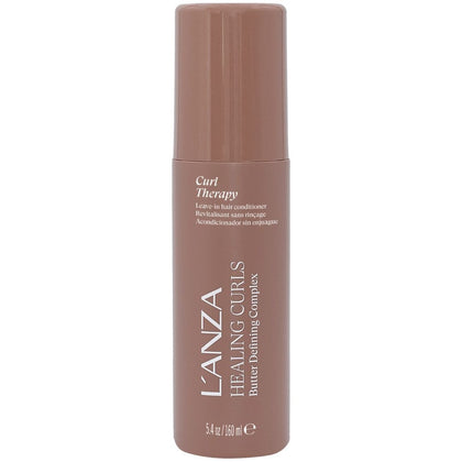 LANZA Healing Curls Curl Therapy Leave-In Hair Conditioner Moisturizer - 160ml