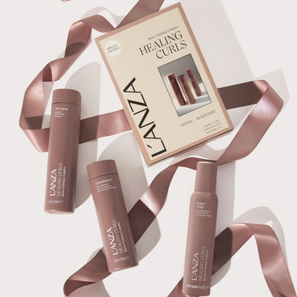 LANZA Healing Curls Giftset - 168+250+300ml