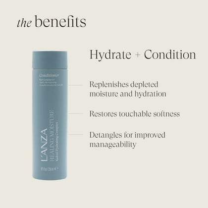 LANZA Healing Moisture Kukui Nut Conditioner - 250ml