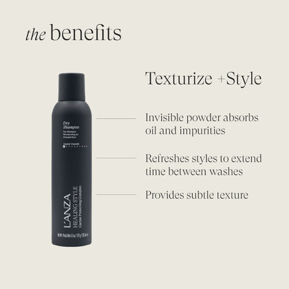 LANZA Healing StyleDry Shampoo - 242ml