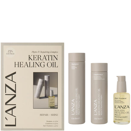 LANZA Keratin Healing Oil Giftset - 100+250+300ml