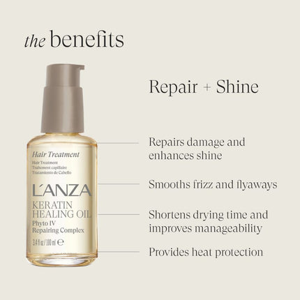 LANZA Keratin Healing Oil Hair Treatment