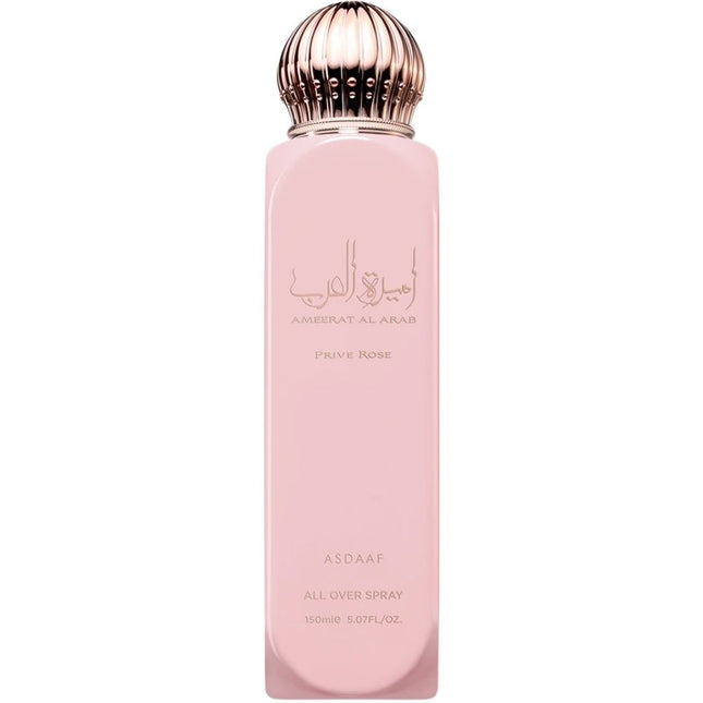 Lattafa Asdaaf Ameerat Al Arab Prive Rose - All Over Spray - 150ml