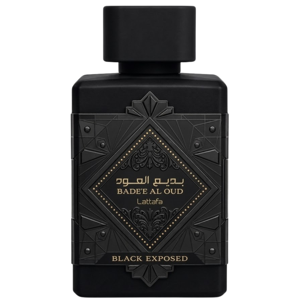 Lattafa Bade'e Al Oud Black Exposed Eau de Parfum - 100ml