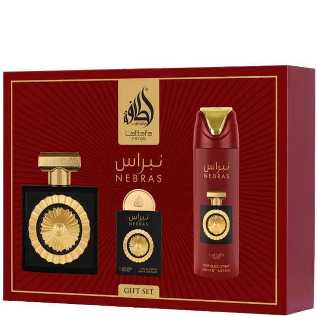 Lattafa Pride Nebras Eau de Parfum Giftset - 320ml