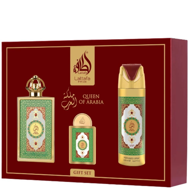 Lattafa Pride Queen of Arabia Eau de Parfum Giftset