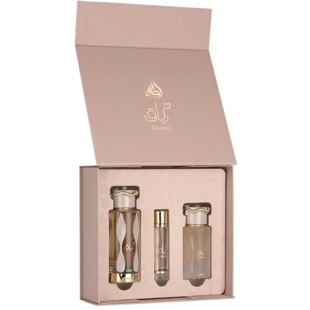 Lattafa Teriaq Giftset - 100ml+12ml+50ml
