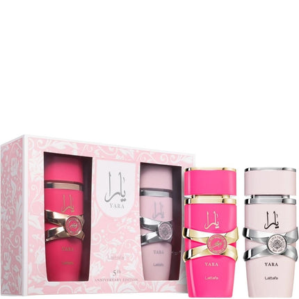 Lattafa Yara 5th Anniversary Giftset Eau de Parfum - 2x100ml
