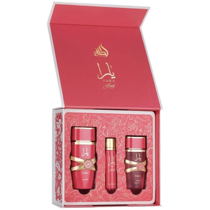 Lattafa Yara Candy Giftset - 100ml+12ml+50ml