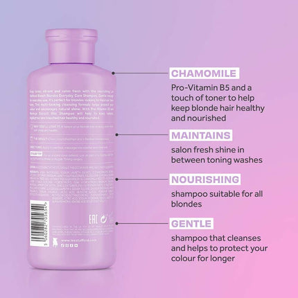 Lee Stafford Bleach Blondes Everyday Care Shampoo - 250ml