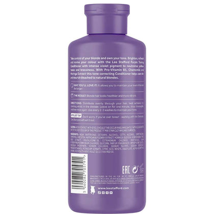 Lee Stafford Bleach Blondes Purple Toning Conditioner - 250ml